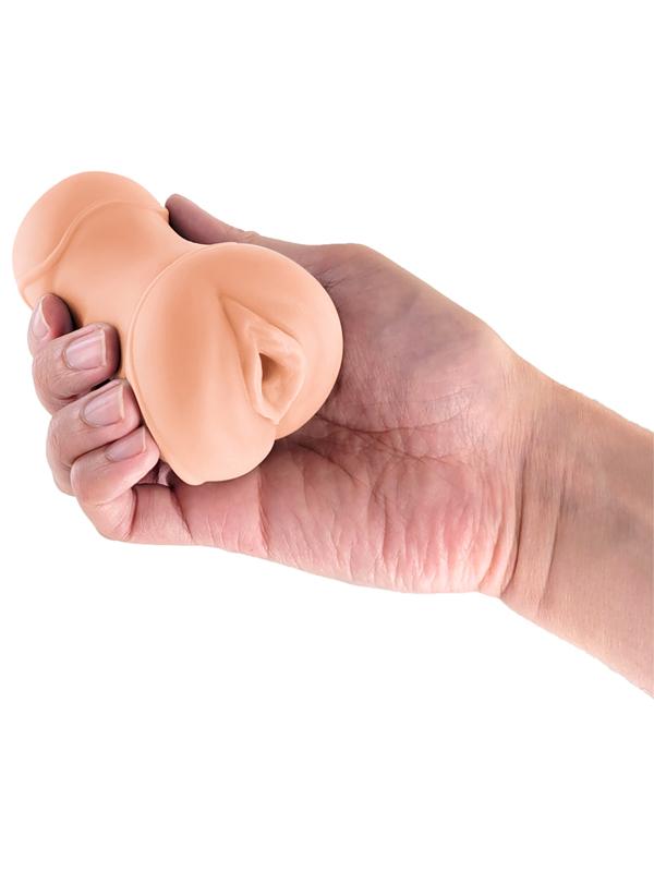 Pocket Pals Vagina Stroker - Tan - Tan Vagina Stroker NS Novelties