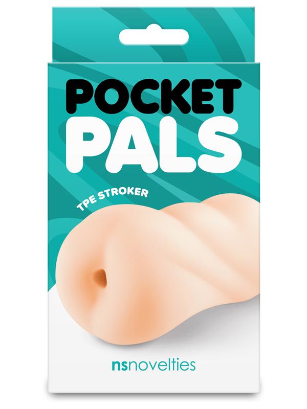 Pocket Pals Anal Stroker - Flesh - Flesh Anal Stroker NS Novelties