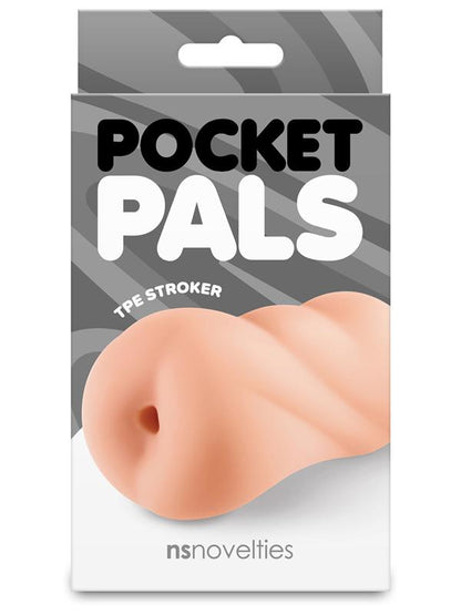 Pocket Pals Anal Stroker - Tan - Tan Anal Stroker NS Novelties