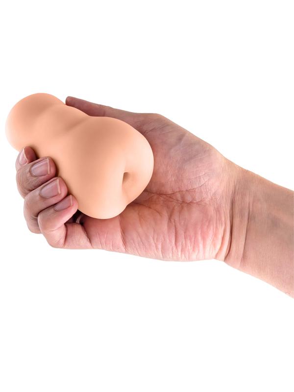 Pocket Pals Anal Stroker - Tan - Tan Anal Stroker NS Novelties
