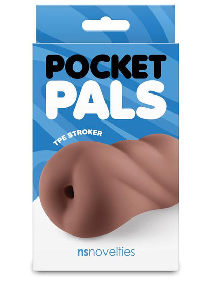 Pocket Pals Anal Stroker Brown NS Novelties