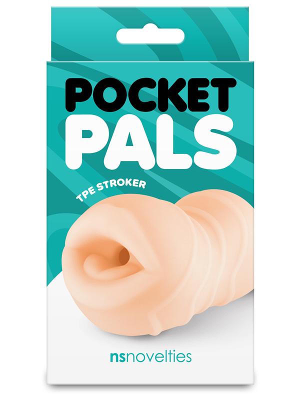 Pocket Pals Mouth Stroker White NS Novelties