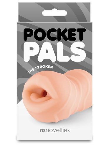 Pocket Pals Mouth Stroker Tan - ClubX Australia