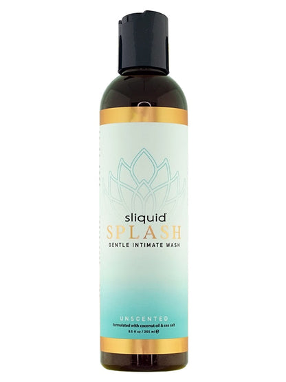 Sliquid Balance Splash Unscented Gentle Feminine Wash 8.5oz Sliquid
