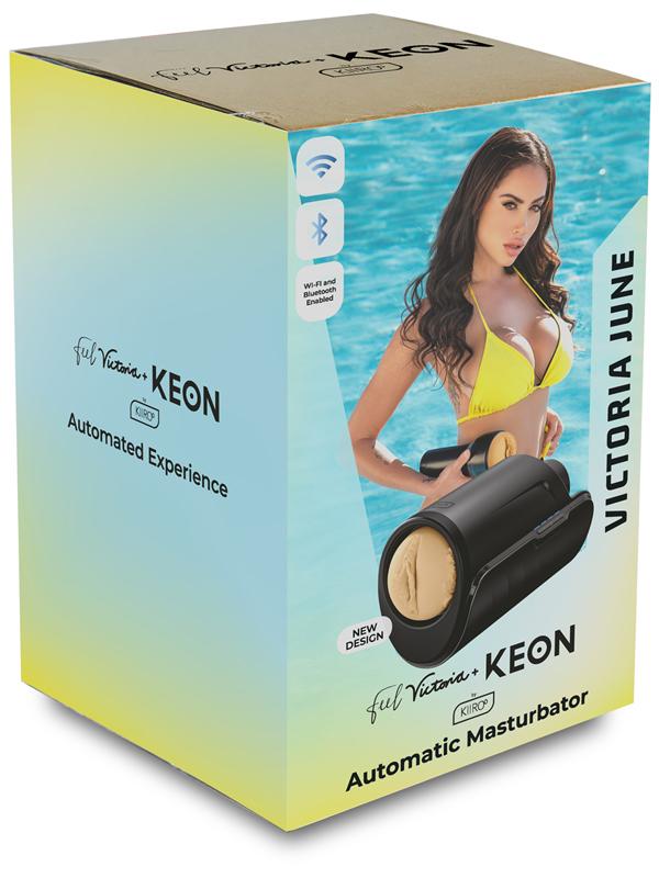 Keon WiFi Combo Set by KIIROO Feel Victoria June Stars Collection Stroker Kiiroo