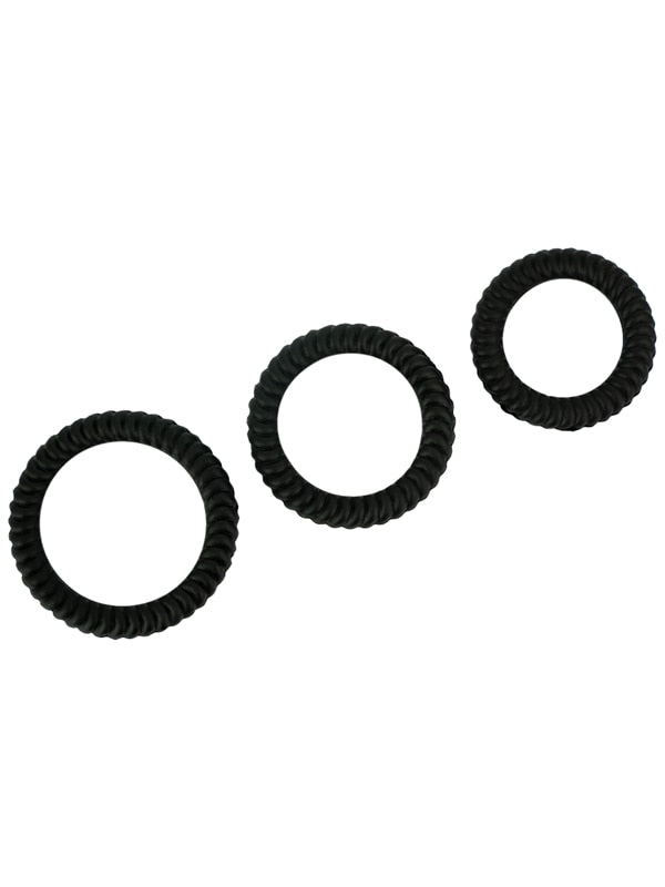 Ram Ultra Cocksweller Cockrings Black Nasstoys