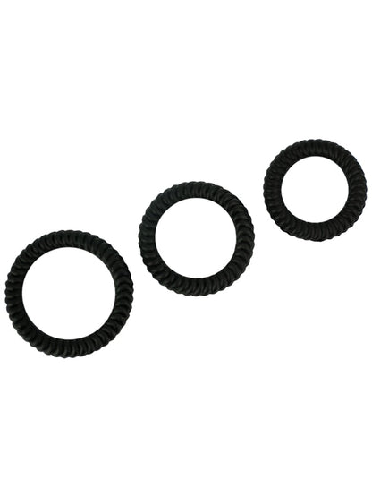 Ram Ultra Cocksweller Cockrings Black Nasstoys