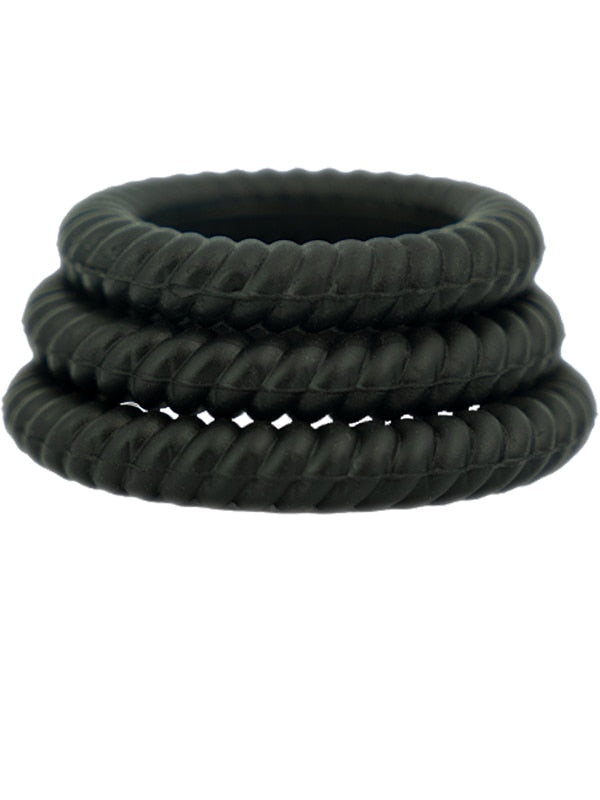Ram Ultra Cocksweller Cockrings Black Nasstoys