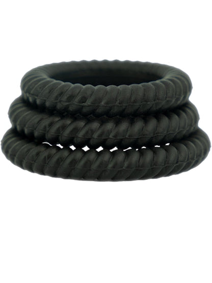 Ram Ultra Cocksweller Cockrings Black Nasstoys