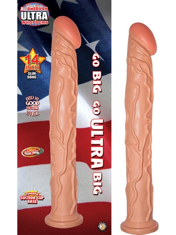 All American Ultra Whopper 14 in. Slim Dong White