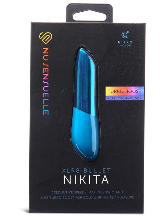 Nu Sensuelle Nikita bullet vibrator Turquoise - ClubX Australia