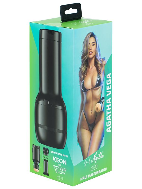 Feel Agatha Vega by KIIROO Stars Collection Stroker PowerBlow Compatible Kiiroo