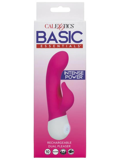 Basic Essentials Rechargeable Dual Pleaser CalExotics