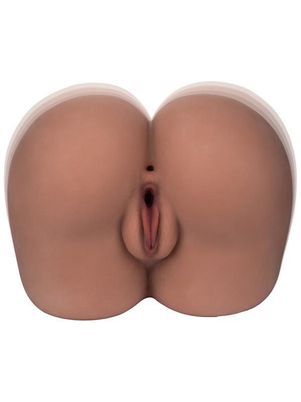 Stroke It Vibrating Twerking BBL - Brown CalExotics