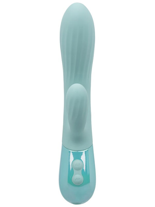 CalExotics Aura Dual Ripple rabbit vibrator - ClubX Australia