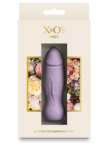 NS Novelties X and Os Peck Ivory vibrator - ClubX Australia