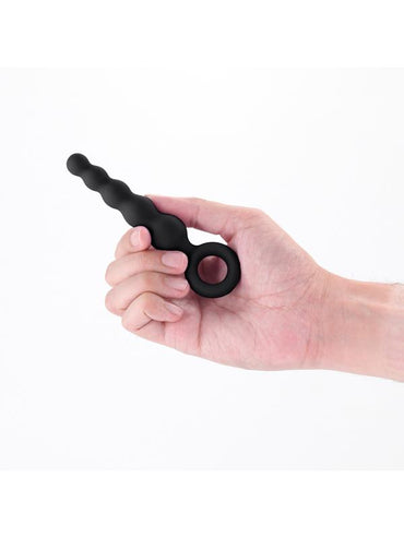 Renegade Slip anal beads Black - ClubX Australia