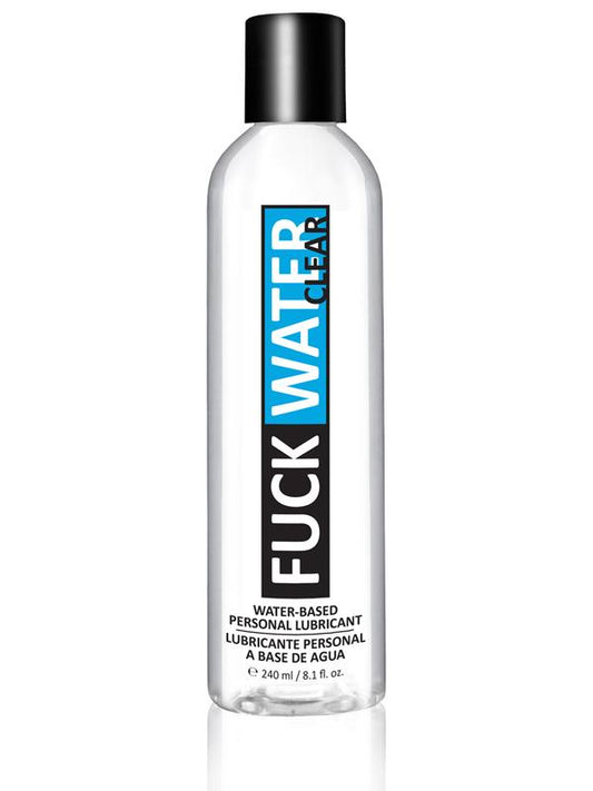 Fuck Water Clear water-based lubricant 8oz - ClubX Australia