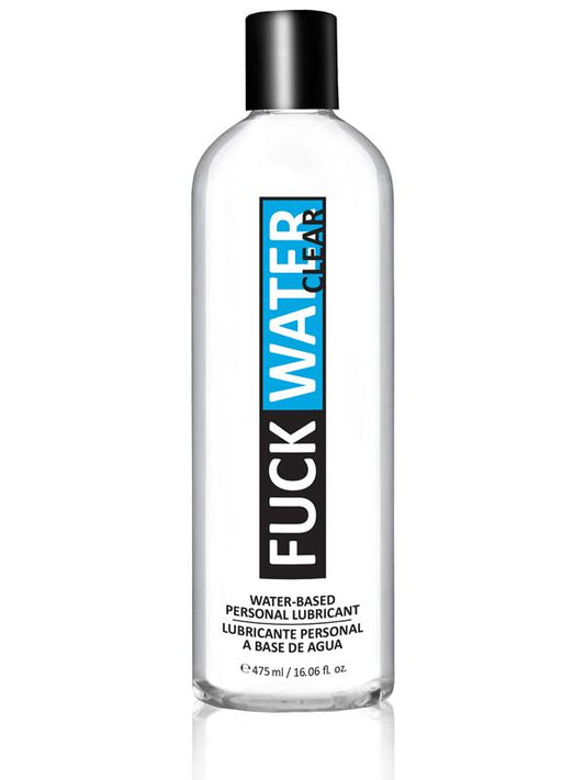 Fuck Water Clear water-based lubricant 16oz - ClubX Australia