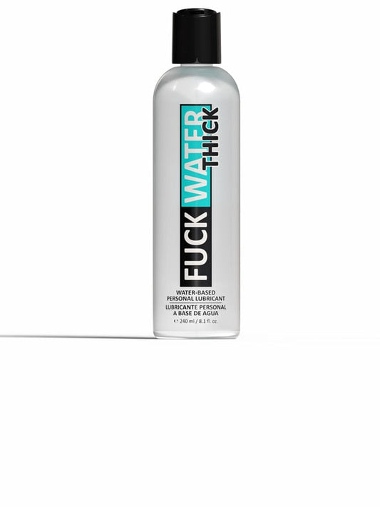 Fuck Water Thick Clear water-based lubricant 8oz - ClubX Australia