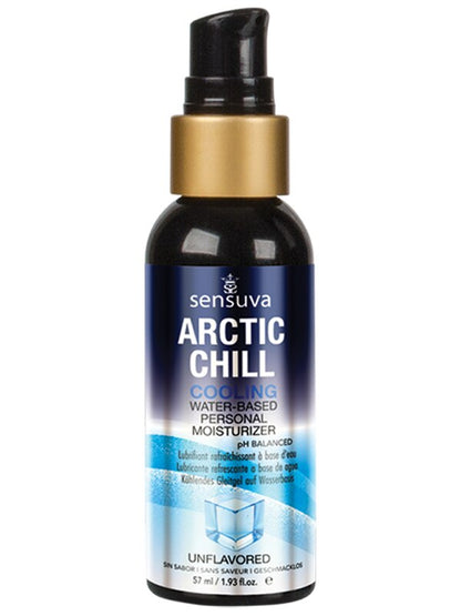Arctic Chill Cooling Personal Moisturizer 2oz Sensuva
