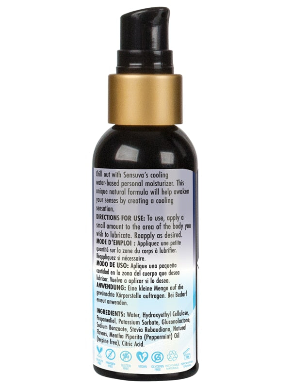 Arctic Chill Cooling Personal Moisturizer 2oz Sensuva
