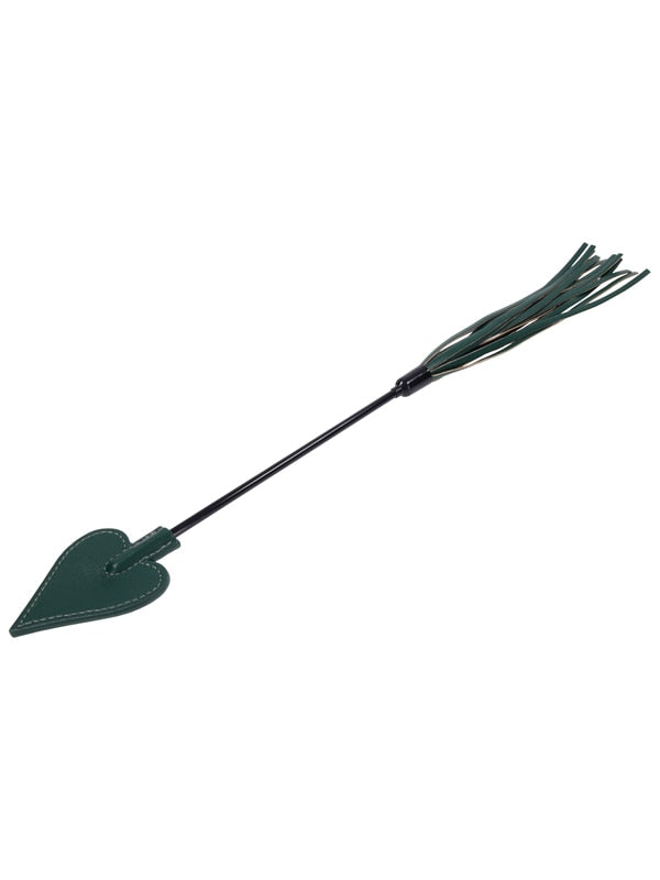 Sex & Mischief Indica Dual Impact Crop - Green Crop Whip Sportsheets