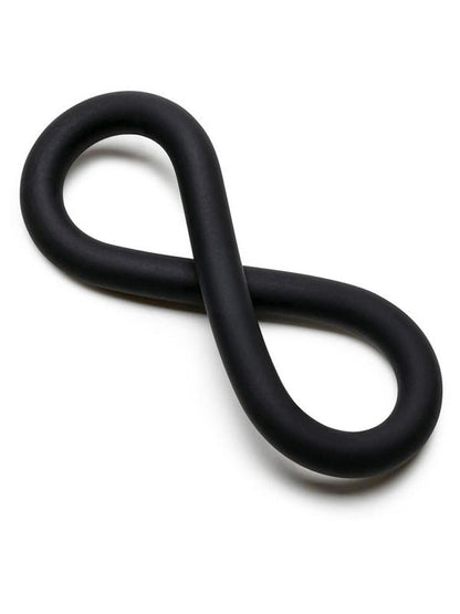 Hefty Wrap Ring 9 in. Black Perfect Fit