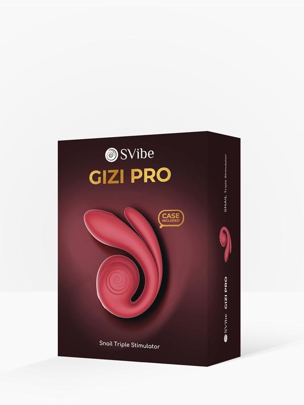 Svibe Snail GIZI Pro Vibrator Bordeaux SVibe
