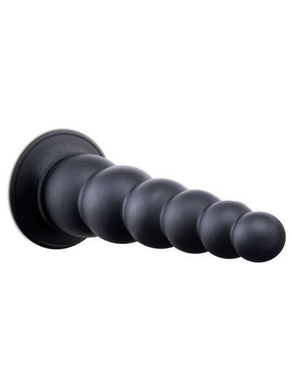 Size Up 7 Inch Ripple Inflatable Butt Plug - Black 20.3 cm Inflatable Butt Plug XGEN Products