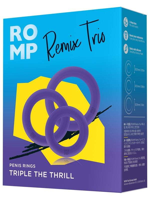 Romp - Remix Trio Male Rings – Violet Romp