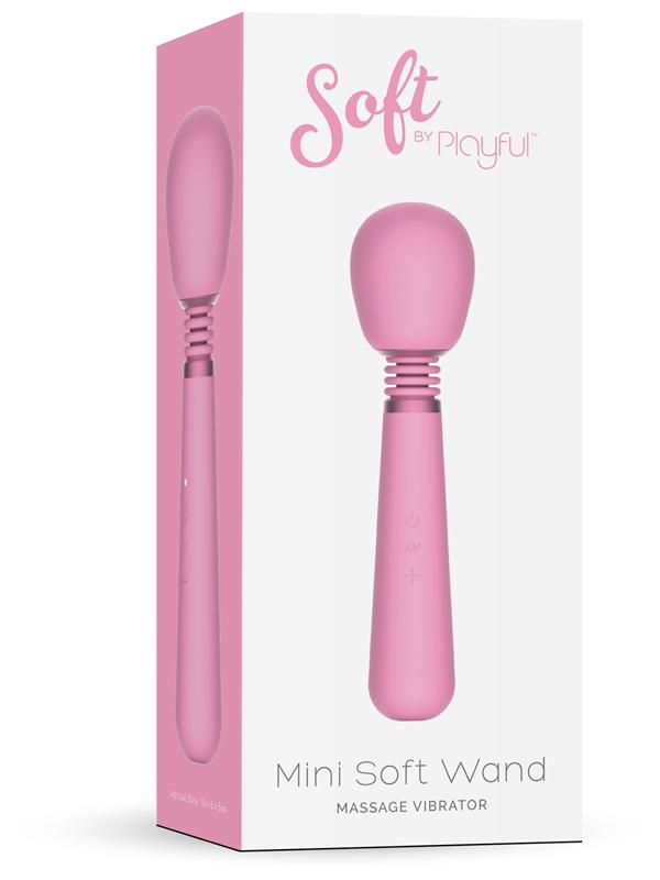 Soft by Playful Mini Soft Wand Pink Playful