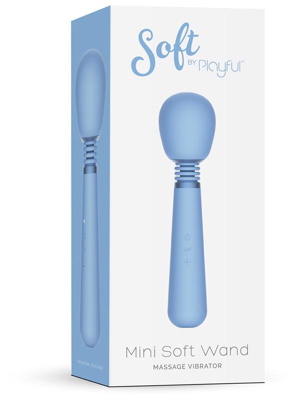Soft by Playful Mini Soft Wand Blue Playful