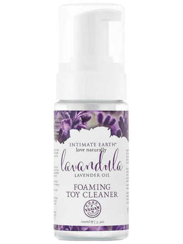 Intimate Earth Lavandula Toycleaner Foam 100ml - ClubX Australia