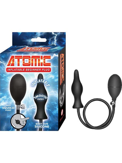 Atomic Inflatable Beginner Plug Black Nasstoys