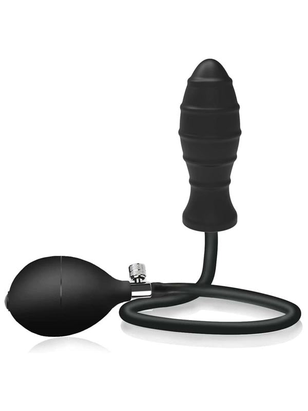Atomic Inflatable Intermediate Plug Black Nasstoys