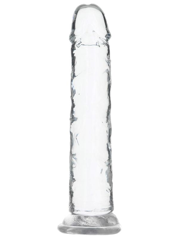 Crystal Addiction - Vertical Dong Clear 7" TPE BMS Factory