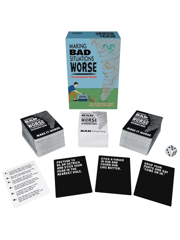 Making Bad Situations Worse Game - The Outrageous Version