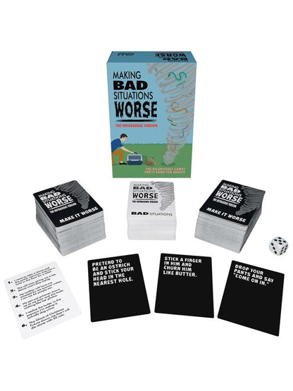 Making Bad Situations Worse Game - The Outrageous Version