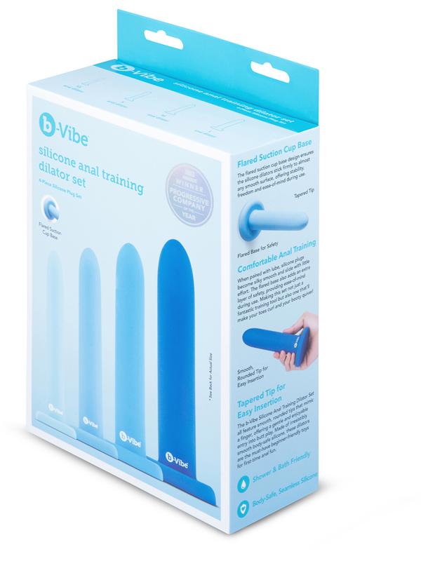 b-Vibe Silicone Anal Training Dilator Set