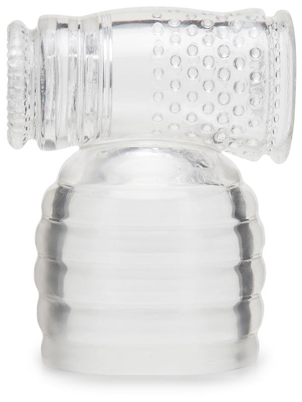 Le Wand Clear Male Masturbator Wand Attachment Le Wand