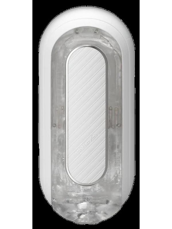 Tenga Flip Zero Gravity Electronic Vibration Gentle - White Tenga