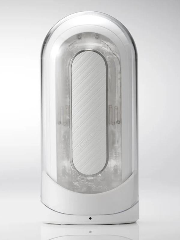 Tenga Flip Zero Gravity Electronic Vibration Gentle - White Tenga