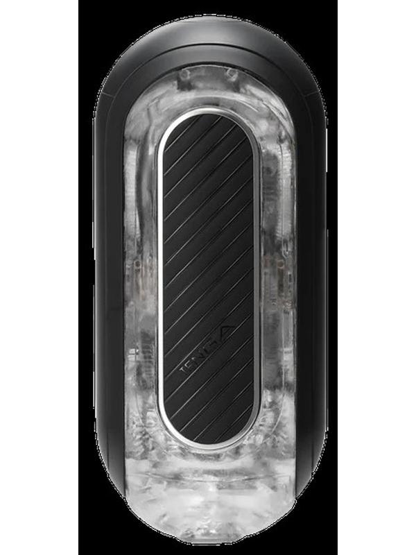 Tenga Flip Zero Gravity Electronic Vibration Strong - Black Tenga