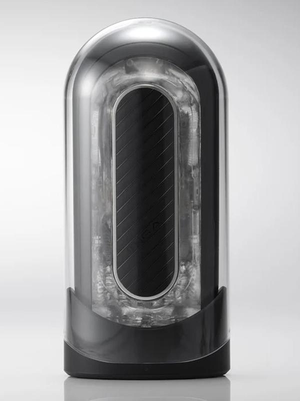 Tenga Flip Zero Gravity Electronic Vibration Strong - Black Tenga
