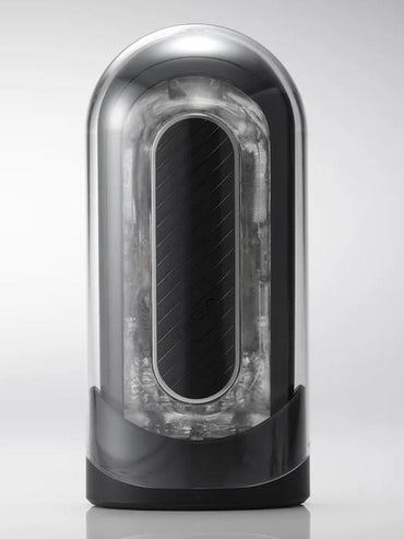 Tenga Flip Zero Gravity Electronic Vibration Strong - Black Tenga
