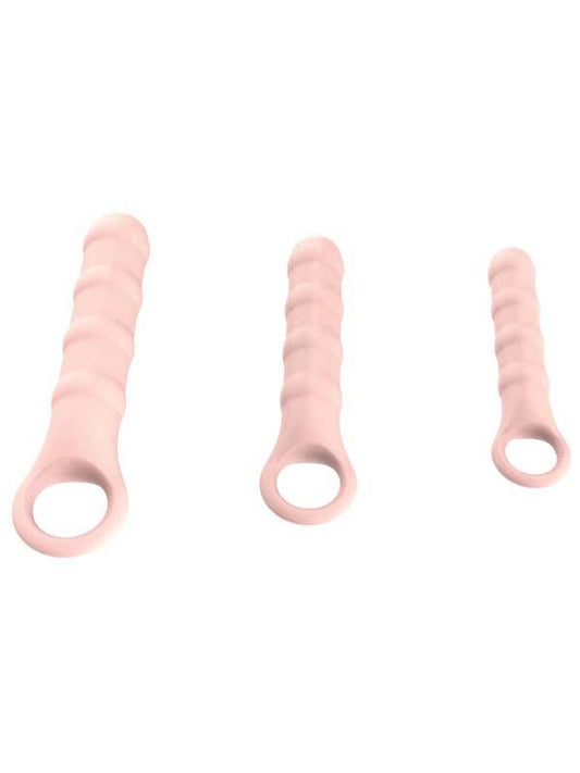 Ass-Sation Anal Wand Training Kit-White Nasstoys