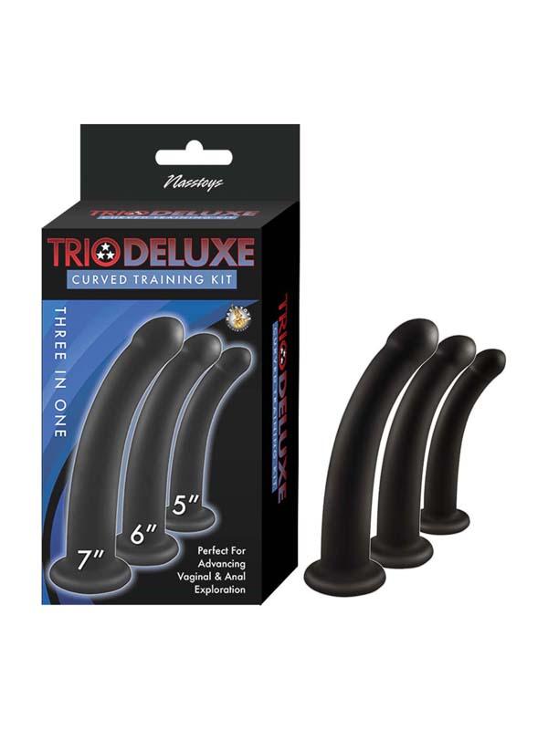 Trio Deluxe Curved Training Kit-Black Nasstoys