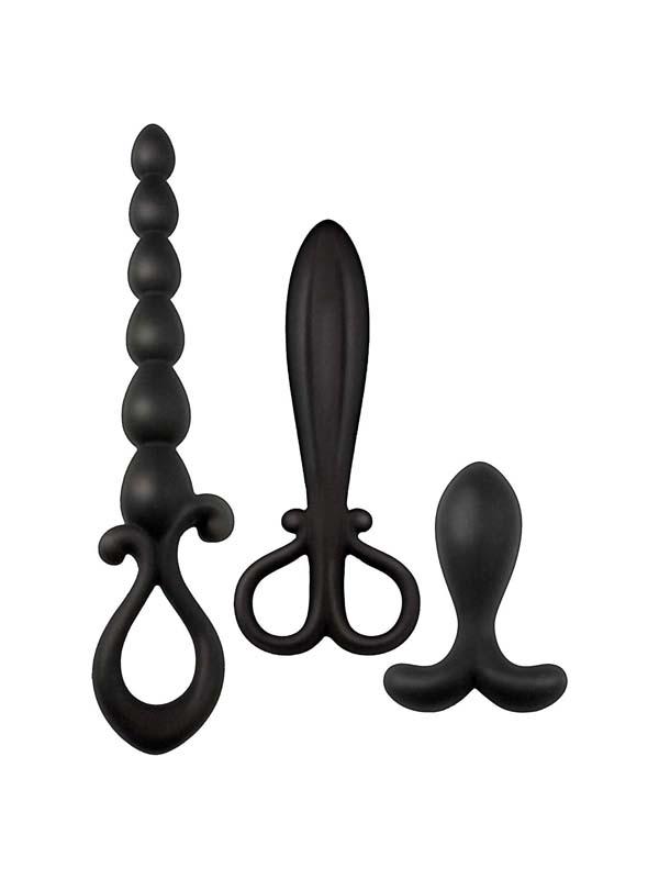 Trio Deluxe Anal Exploration-Black Nasstoys