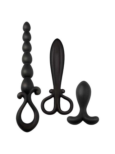 Trio Deluxe Anal Exploration-Black Nasstoys